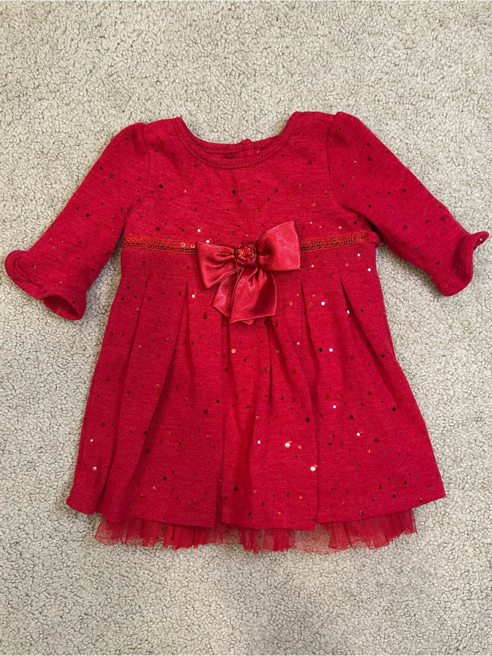 Girls Christmas Dresses Size 18-24 Months - Picture 2 of 7